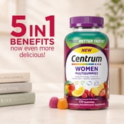 Centrum Multigummies Womens Gummy Vitamins, Multivitamin With Vitamin A, B & C, Assorted Fruit, 100 Count