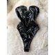thumbnail image 1 of Women's Hollow Combination Bodysuit Slim Fit Erotic Mesh Lace Jumpsuit Bodysuit Sexy Fashion Pajamas, 1 of 4