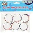 thumbnail image 3 of US Toy JA853 6 Piece Tie Dye Slap Bracelets - Pack of 6, 3 of 3