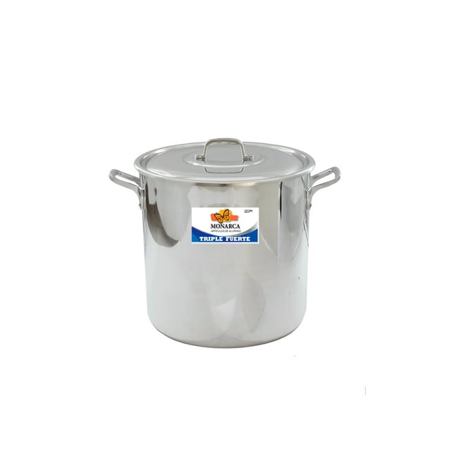 Olla De Aluminio Triple Fuerte No. 28 Capacidad 17 Litros