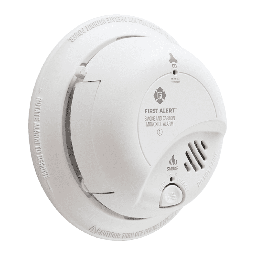 How To Change Battery In Smoke Detector Hardwired First Alert First Alert 9120B Wire-In Single/Multiple Station Smoke Detector 120V AC -  Walmart.com