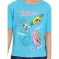 thumbnail image 3 of The Powerpuff Girls Girls Graphic Embellished Crewneck Tee with Short Sleeves, Sizes 4-16, 3 of 7