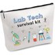 thumbnail image 1 of Bolsa de kit de supervivencia para laboratorio, bolsa de maquillaje, bolsa de lona para cosméticos, estuche multiusos para bolígrafos, neceser con cremallera, bolsa de viaje, monedero, 1 of 6