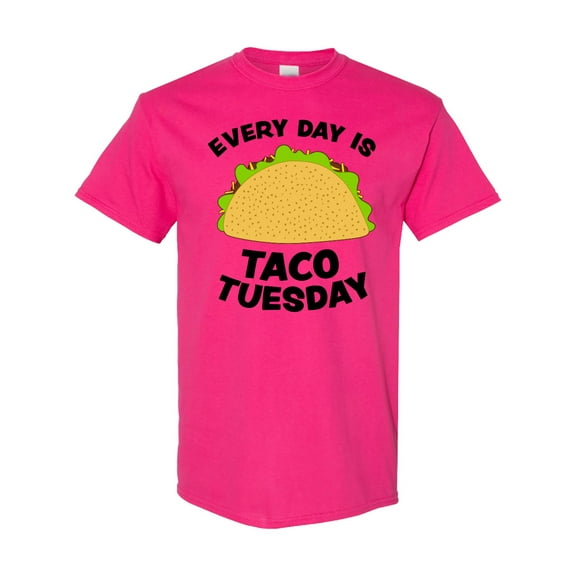 Inktastic Every Day is Taco Tuesday T-Shirt