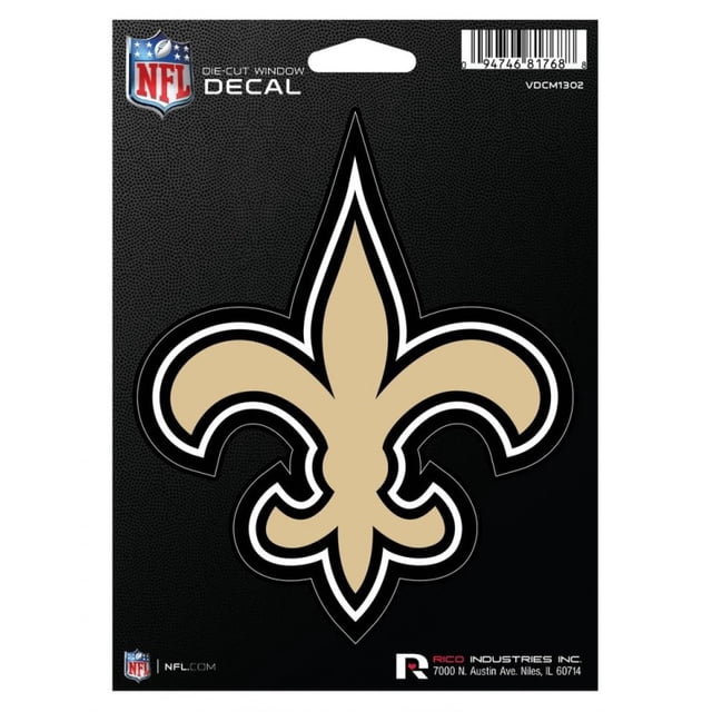 New Orleans Saints Die Cut Vinyl Decal