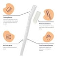 thumbnail image 6 of Sanfe Glide Face Razor For Painfree Facial Hair Removal-3 Units, 6 of 6