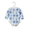 thumbnail image 2 of Emy Dola 2-Pack Baby Girls Long Sleeve Bodysuit Onesies 100% Cotton Newborn Boys Romper 0-24 Months Infant Summer Spring Clothes, 2 of 7