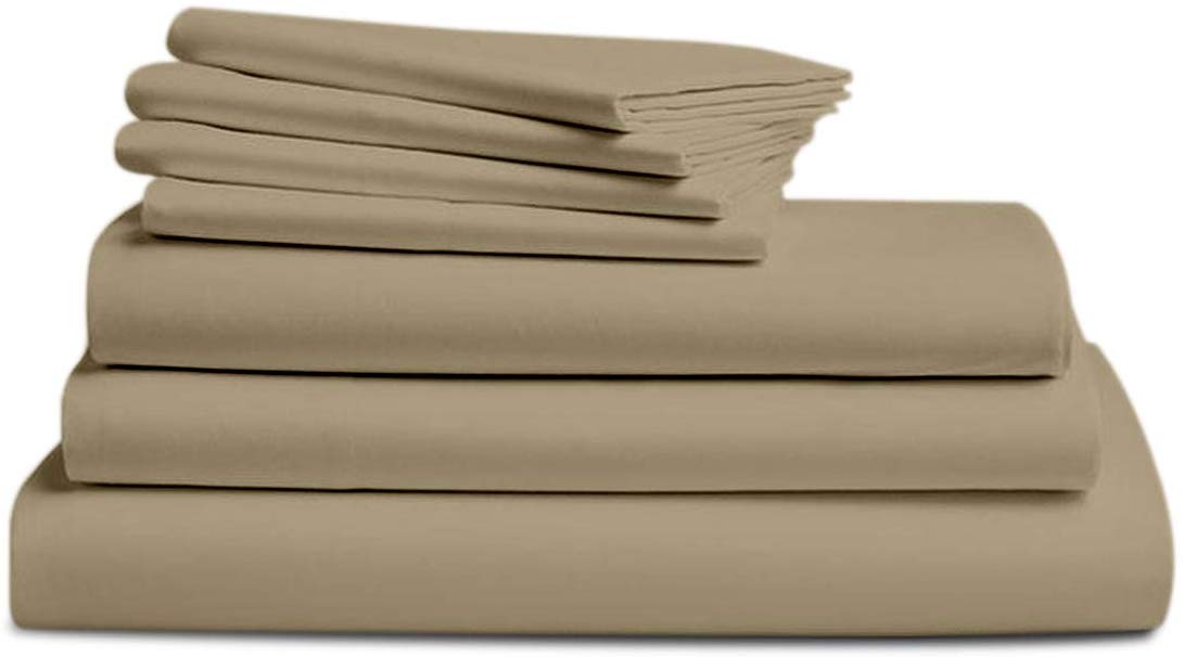 A1HC 100 Organic Cotton Wrinkle Resistant Sheet Set and Duvet Set