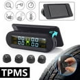 thumbnail image 3 of Car Tire Pressure Monitoring System Solar TPMS Tire Pressure Sensor Fuel Save Security Alarm Tire Pressure Control System, 3 of 9