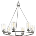 thumbnail image 1 of Progress Canada Debut 6-Light Chandelier in Brushed Nickel Finish, 1 of 2