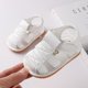 thumbnail image 4 of SAILING Zapatos lindos para bebés y niñas, sandalias antideslizantes de verano suaves con agujeros para niños pequeños, 4 of 4