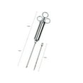 thumbnail image 2 of i Kito Kit d'Injecteur d'Assaisonnement pour Dinde, Injecteurs d'Épices pour Dinde, Seringue d'Injecteur de Viande, 2 of 6
