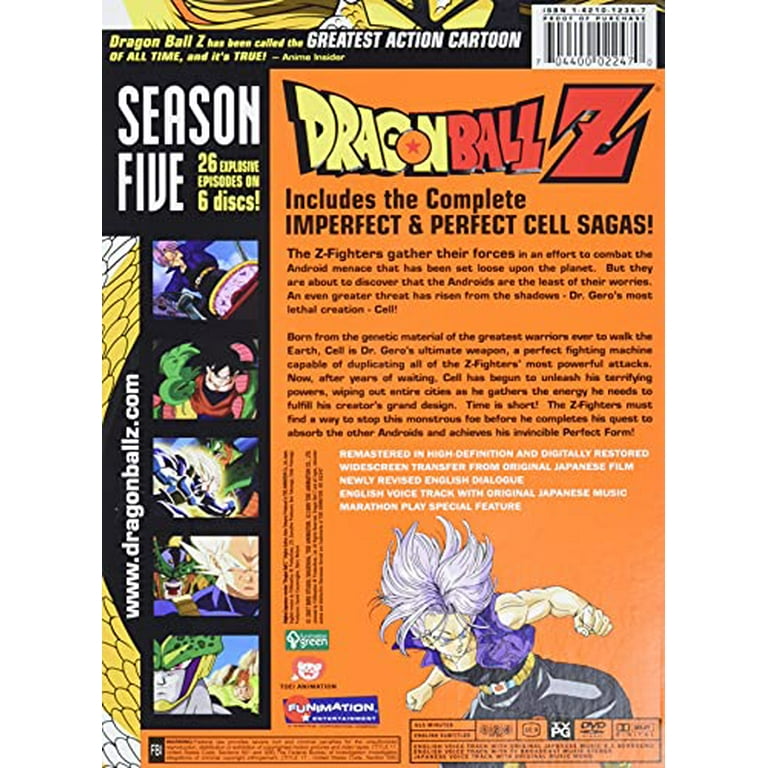 Dragon Ball Z: Season 5 Set - Walmart.com