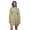 Beige, variant on Bimba Green Leaves & Mallard Duck Bird Button Down Midi Shift Dress Women Shirt Summer Causal Tunic-Medium