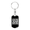 Dog Tag with Swivel Keychain (Gold), variant on Coaching Bear Hunting White Dog Tag Keychain Stainless Steel Silver Tone or Gold Tone