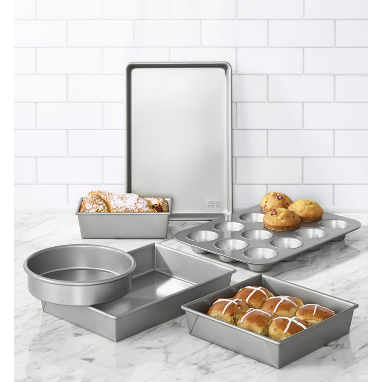 Chicago Metallic Commercial II Non-Stick Cooking/Baking Sheet, 17 by 12.25,  Silver