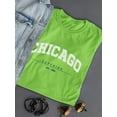 thumbnail image 3 of Chicago 1998 College Style T-Shirt Women -Image by Shutterstock, Female XX-Large, 3 of 4