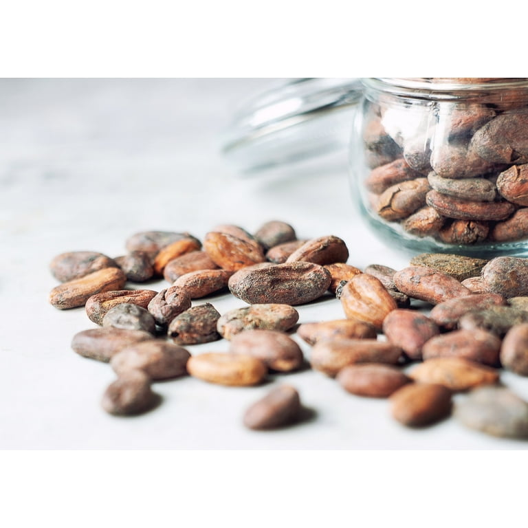 Food to Live Organic Cacao Beans, 1lb - Raw, Vegan, Kosher
