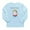 Sky Blue, variant on CafePress - Happy Easter Long Sleeve Infant T Shirt - Long Sleeve Infant T-Shirt
