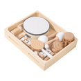 thumbnail image 4 of Yinanstore Instruments de Musique pour Bébé Jouet Musical pour Enfants Éducation Sensorielle Ensemble d'Instruments de Percussion en Bois pour Fêtes d'Enfants, 4 of 8