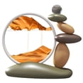thumbnail image 2 of Arte de arena en movimiento Escena de paisaje de arena dinámico Tablero de mesa ligero y versátil Naranja, 2 of 9