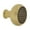 Antique Brass, variant on Nostalgic Warehouse Ckb_Cra Craftsman 1-3/8" Mushroom Cabinet Knob - Brass