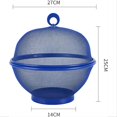 thumbnail image 3 of Fruit Fly Proof Fruit Bowl Stackable Mesh Fruit With Lid Fly Proof Fruit Large Capacity Fruit With Lid Mesh Fruit With Lid Fruit Fly, 3 of 4