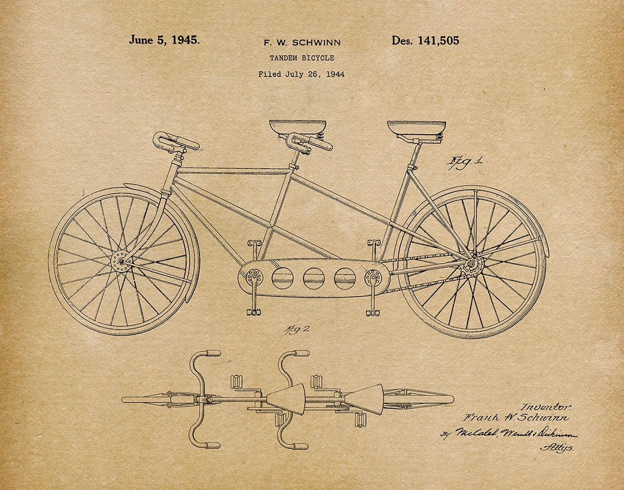1945 schwinn bicycle