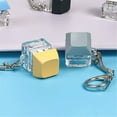 thumbnail image 6 of Aellinatey 1/6 pcs Keychain Stress Relief Button Key Chain Fidget Toy Keychains Accessory, 6 of 12
