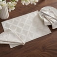 thumbnail image 3 of Lenox Laurel Leaf Reversible Placemats, Set of 4, Platinum - 13"W x 18"L, 3 of 4