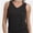 Black, variant on Women V Neck Tank Tops Summer Sleeveless Casual Tops Loose Fit Banded Bottom Shirts