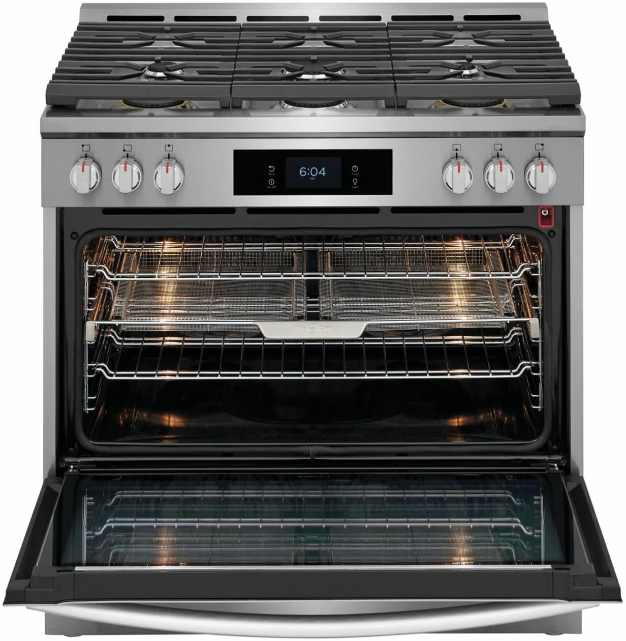 Frigidaire GCFD3661AF 36 Inch Freestanding Dual Fuel Range