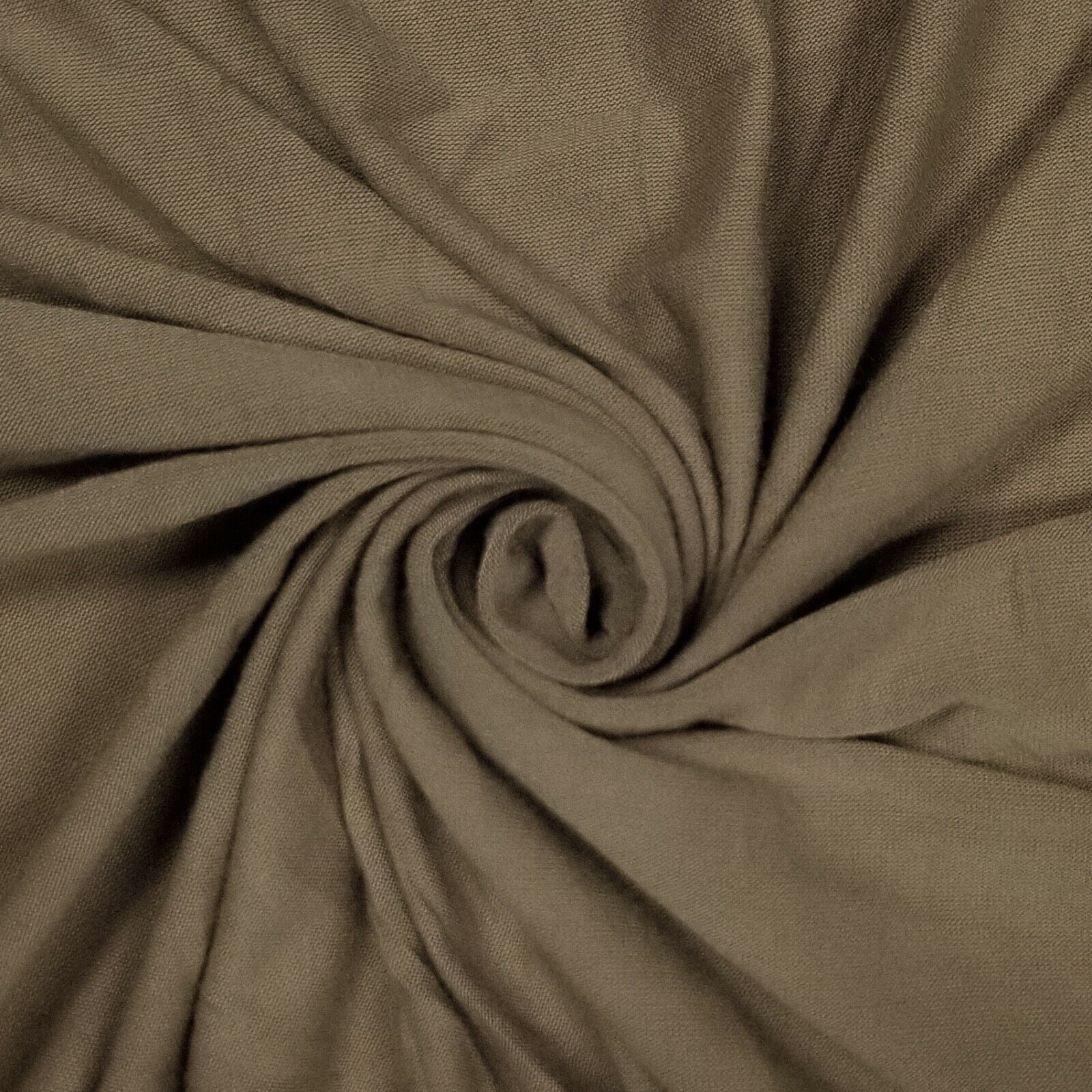 FREE SHIPPING!!! Taupe Rayon Jersey Stretch Knit Fabric Medium Weight
