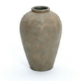 thumbnail image 7 of LuxenHome Rustic Ceramic Flower Vase, 14'' Brown Terracotta Urn Vases for Room Decor, Vintage Pottery Living Room Decor, Modern Farmhouse Floor Vase Home Décor Accents, 7 of 7
