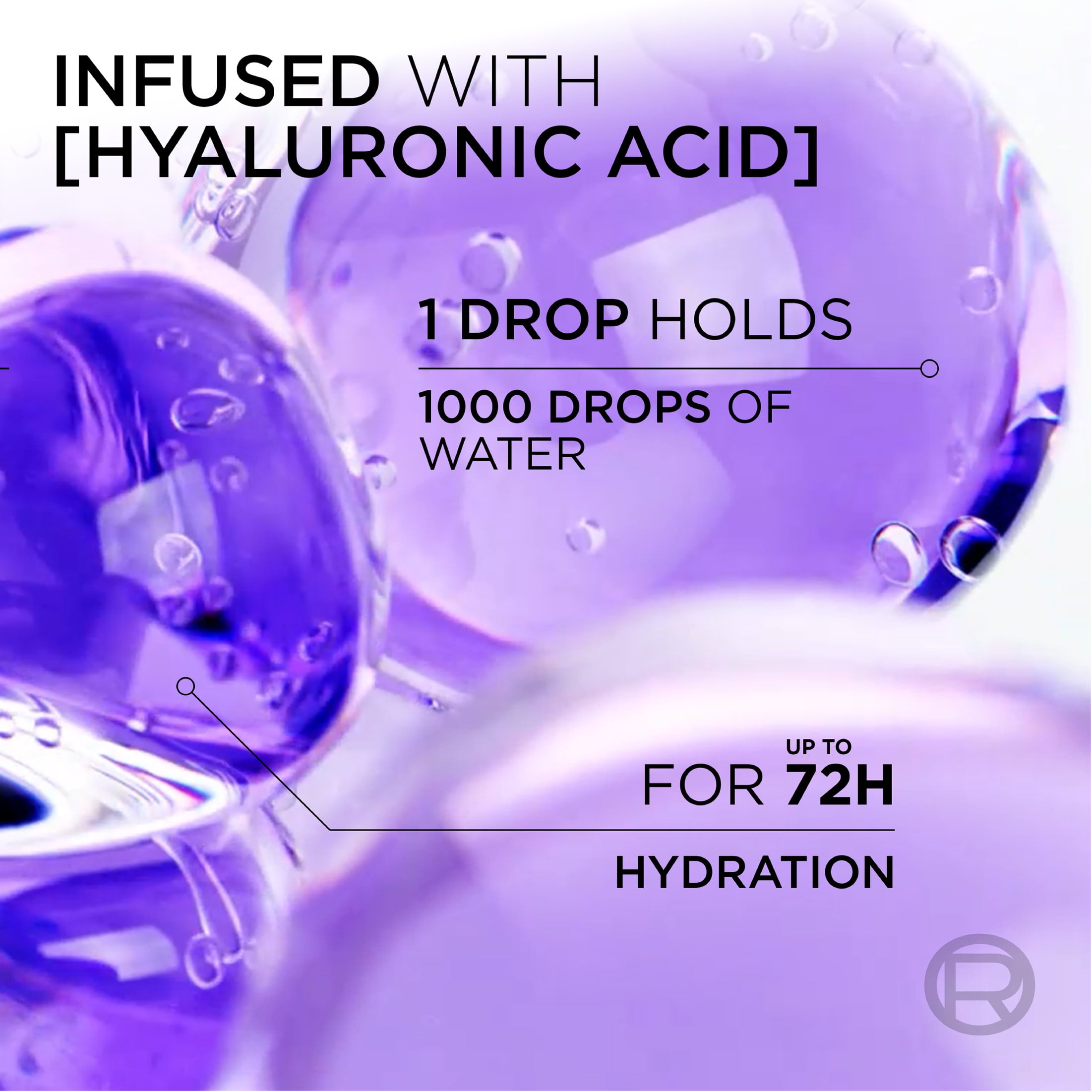 LOreal Paris Elvive Hyaluron Plump Hydration Wonder Water Rinseout Treatment, Squeeze, 6.8 fl oz  (图5)