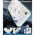 thumbnail image 3 of Funda Hensinple para iPhone XR de 6.1 pulgadas, transparente y delgada, magnética, 3 of 7