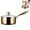 Gold With Lid, variant on Titanium Pans for Cooking, No Coating Non Stick Hammered Titaniums Pans, Ultra-Durable, Scratch-Resistant for Cooking, Compatible with All Cooktops