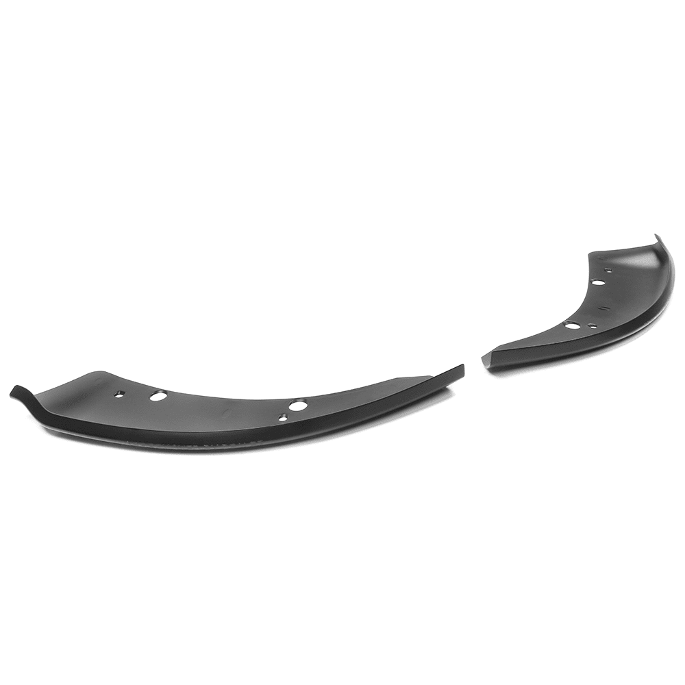 Ikon Motorsports Compatible with 15-23 Dodge Charger SRT Scat Pack Front Bumper Lip Splitter Matte Black