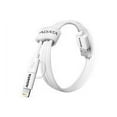 thumbnail image 2 of ADATA 2-in-1 - Charging / data cable - USB male to Micro-USB Type A, Lightning male - 3.3 ft - shielded - white, 2 of 2