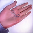 thumbnail image 2 of Hypoallergenic Small Hoop Earrings Silver Plated Cubic Zirconia Earrings Jewelry, 2 of 7