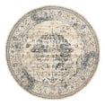 thumbnail image 4 of Unique Loom Chateau Collection Area Rug - Hoover (7' 10" Round Dark Blue/Beige), 4 of 7