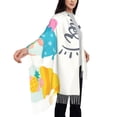 thumbnail image 4 of Sikiie Gnomes Summer Shawl Wraps Big Scarf Tassel Fall Winter Thick Scarf Warm Shawl Women Fall Gifts, 4 of 8