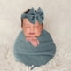 thumbnail image 5 of 1 set Baby Swaddle Blanket y Dienband Recibia Recién nacida Recibida para niñas para niños Niñas, 5 of 6