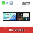 thumbnail image 3 of ZWNAV Dual 9.1 inch Screen Car Radio For Audi A6 2005-2009 Android 15 Multimedia Player GPS Navigation Auto DSP Stereo Host, 3 of 12