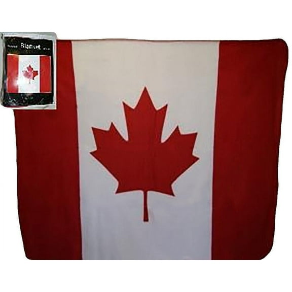 Canada Canadian Flag 50x60 Polar Fleece Blanket Throw
