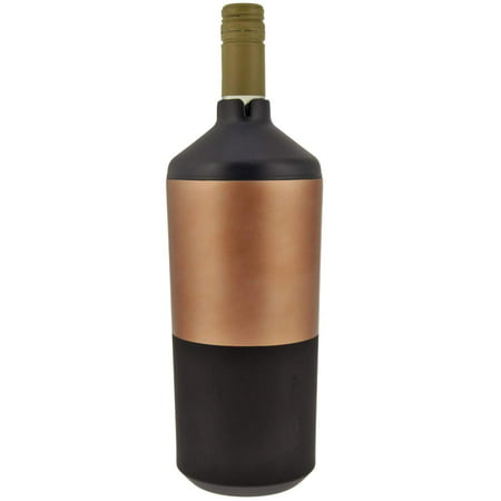 Portable Wine Bottle Cooler by Reduce - Stainless Steel, Copper