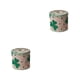 thumbnail image 3 of Advancent St. Patrick's Day Ribbons Green Burlap Shamrock Bar Gold Ribbon Card Wrapping Festival Wired Decoration Making DIY Sewing Type1 NO1, 3 of 6