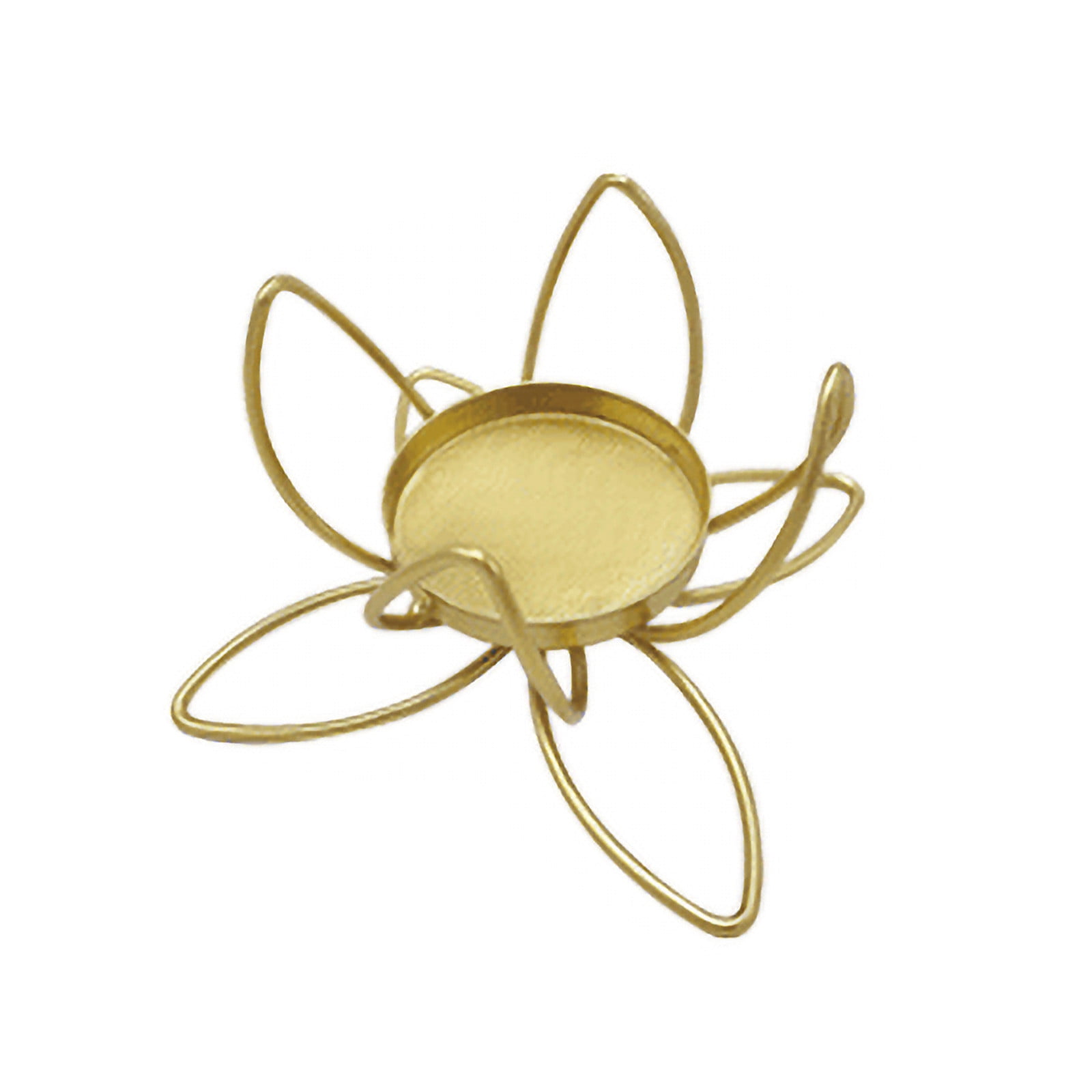 Candle Holder, Iron Metal Christmas Cute Candle Holder Light