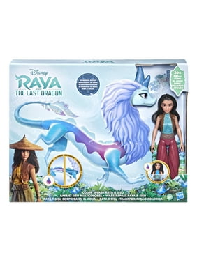 Disney's Raya and the Last Dragon Color Splash Raya and Sisu Dragon, Water Toy