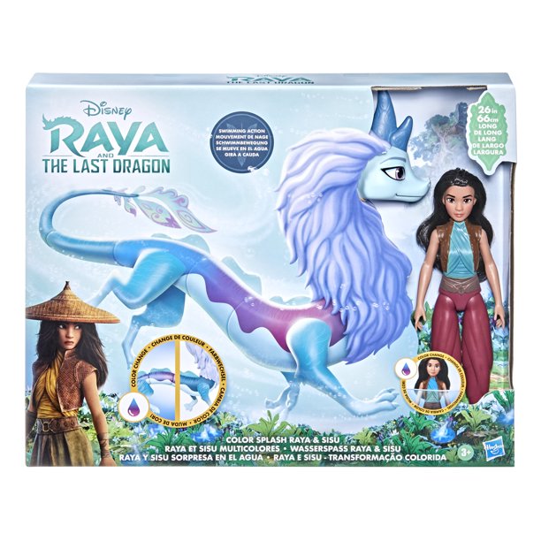Disney S Raya And The Last Dragon Color Splash Raya And Sisu Dragon Water Toy Walmart Com Disney S Raya And The Last Dragon Color Splash Raya And Sisu Dragon Water Toy Walmart Com